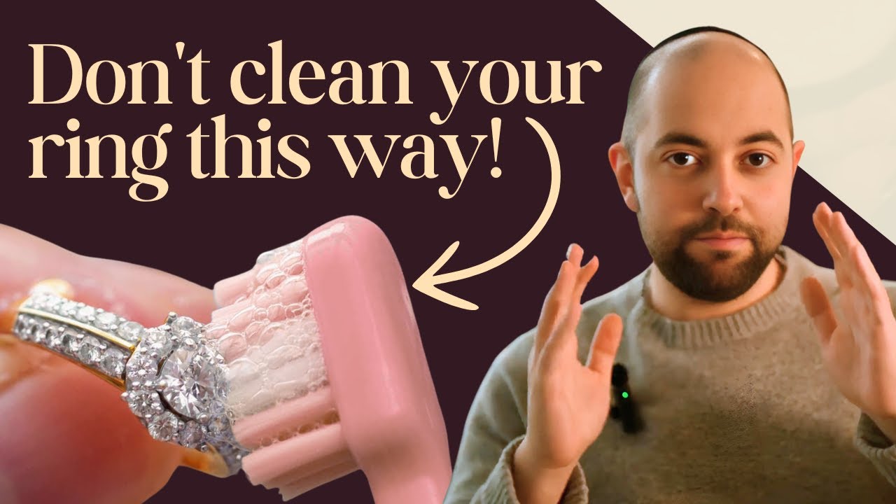 Expert Shares Top Mistakes when Cleaning Your Engagement Ring