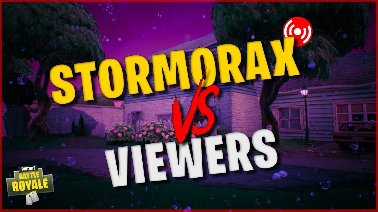 Viewers VS Stormorax - 1v1 Build Fight Playground Compilation #2