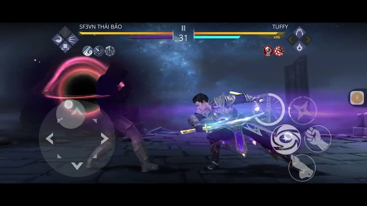 Shadow Fight 3: Test damage Void's Dream vs Raid training (The developers haven't fixed the bugs.)