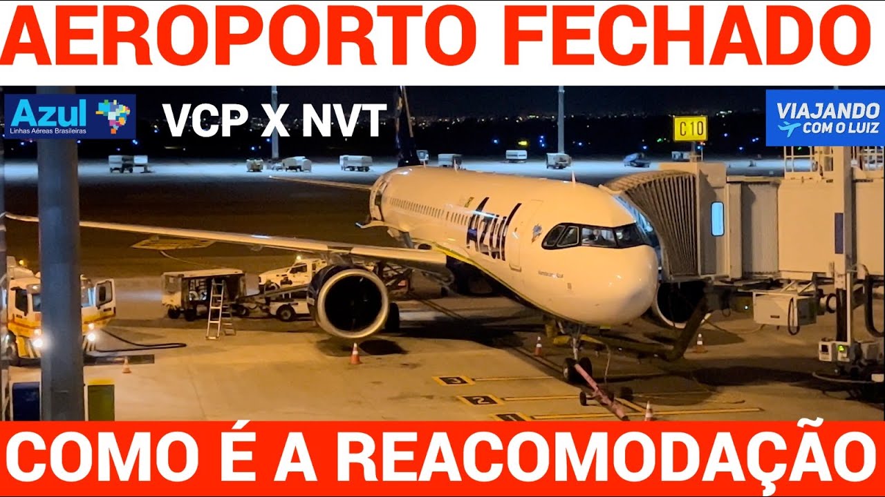 VOO CANCELADO - COMO FUNCIONA A LOGISTICA DA VIAGEM PARA OUTRA CIDADE