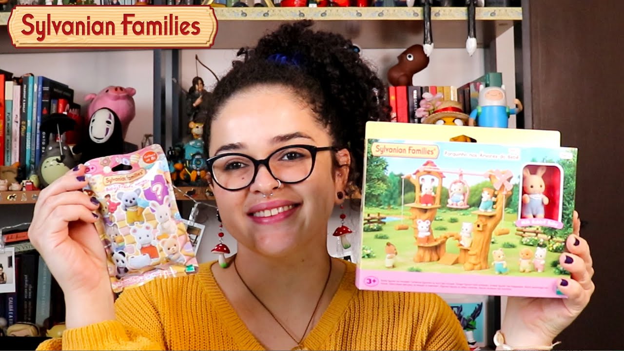 SYLVANIAN FAMILIES - PARQUINHO NAS ÁRVORES DO BEBÊ + SAQUINHO SURPRESA (UNBOXING)
