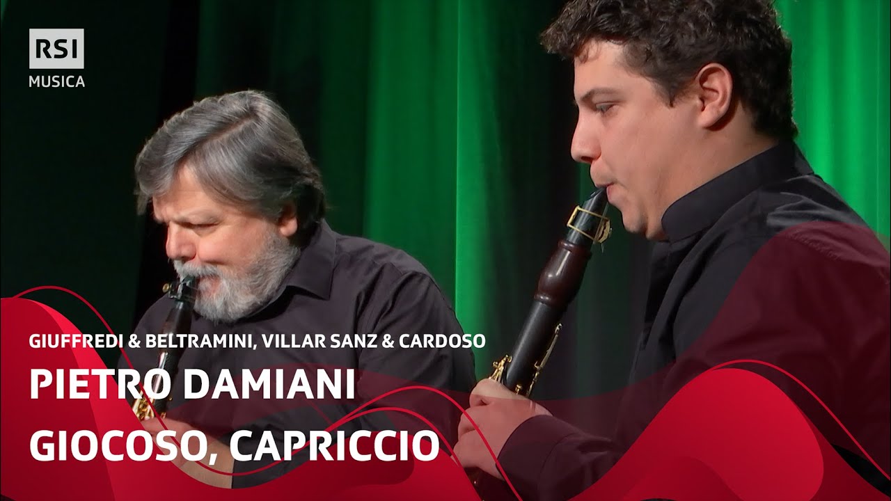 Giocoso. Capriccio (Pietro Damiani) - Giuffredi, Beltramini, Villar Sanz Cardoso | RSI Musica