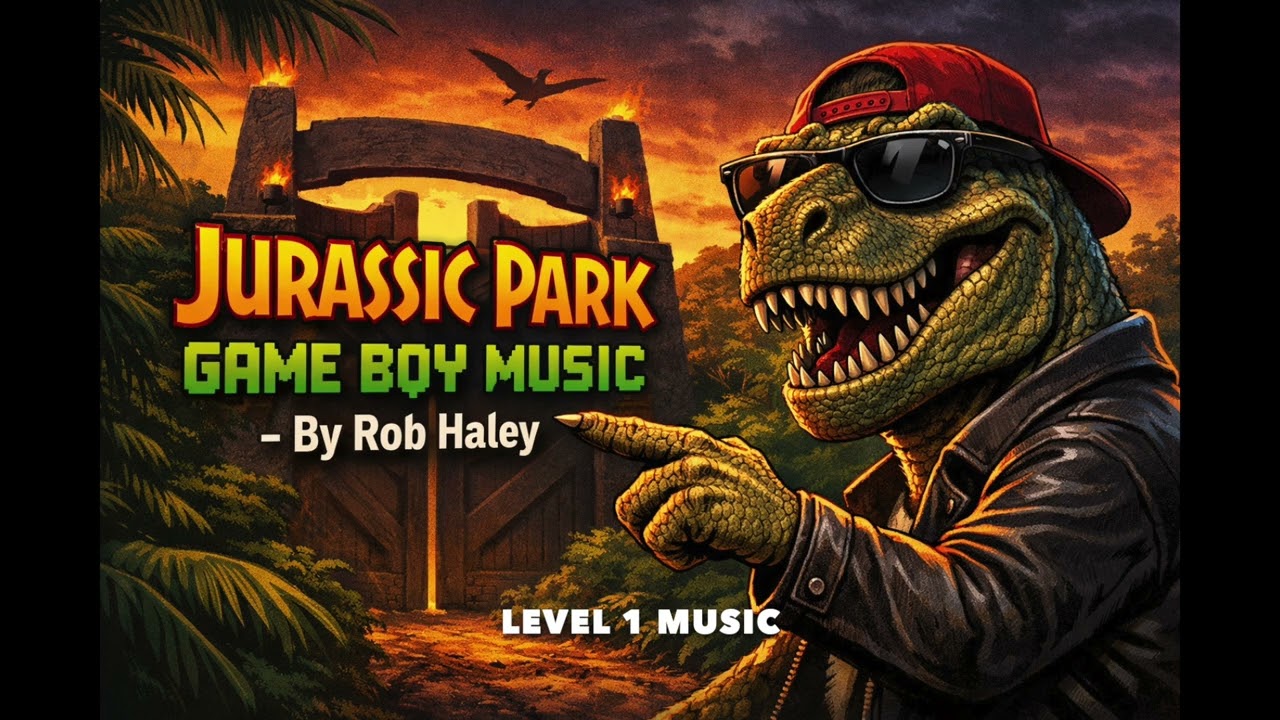 Jurassic Park Game Boy Music (Level 1) - The Ultimate GameBoy Cover!