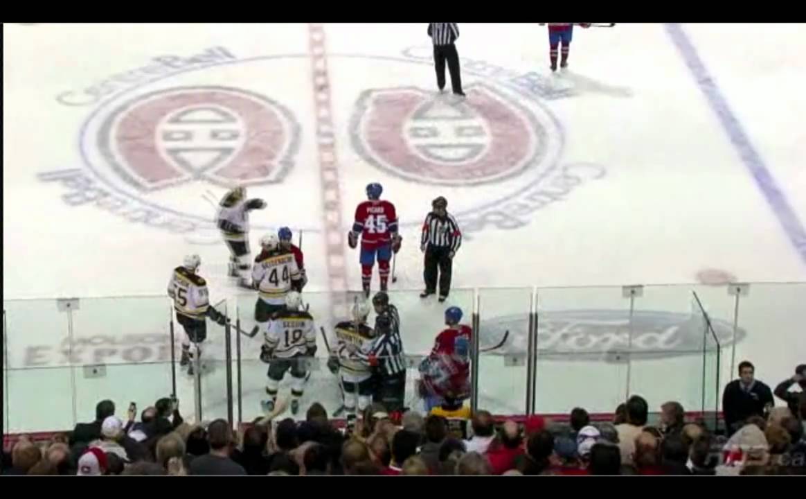 [HD] PK Subban big hit on Brad Marchand