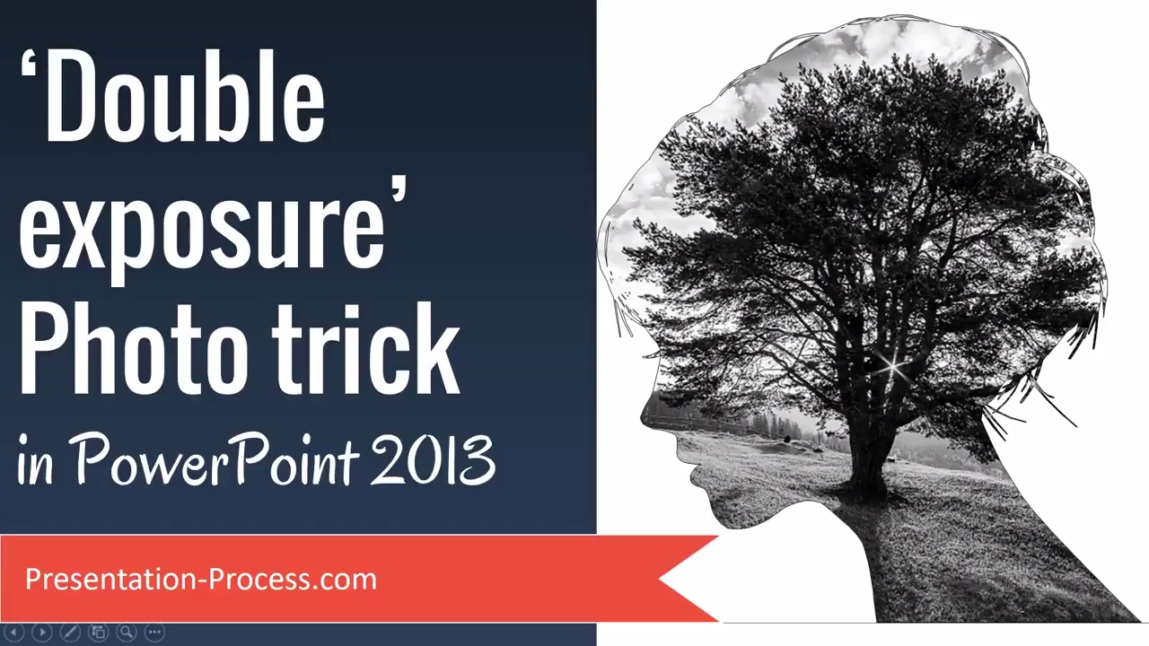Double Exposure Photo Trick in PowerPoint