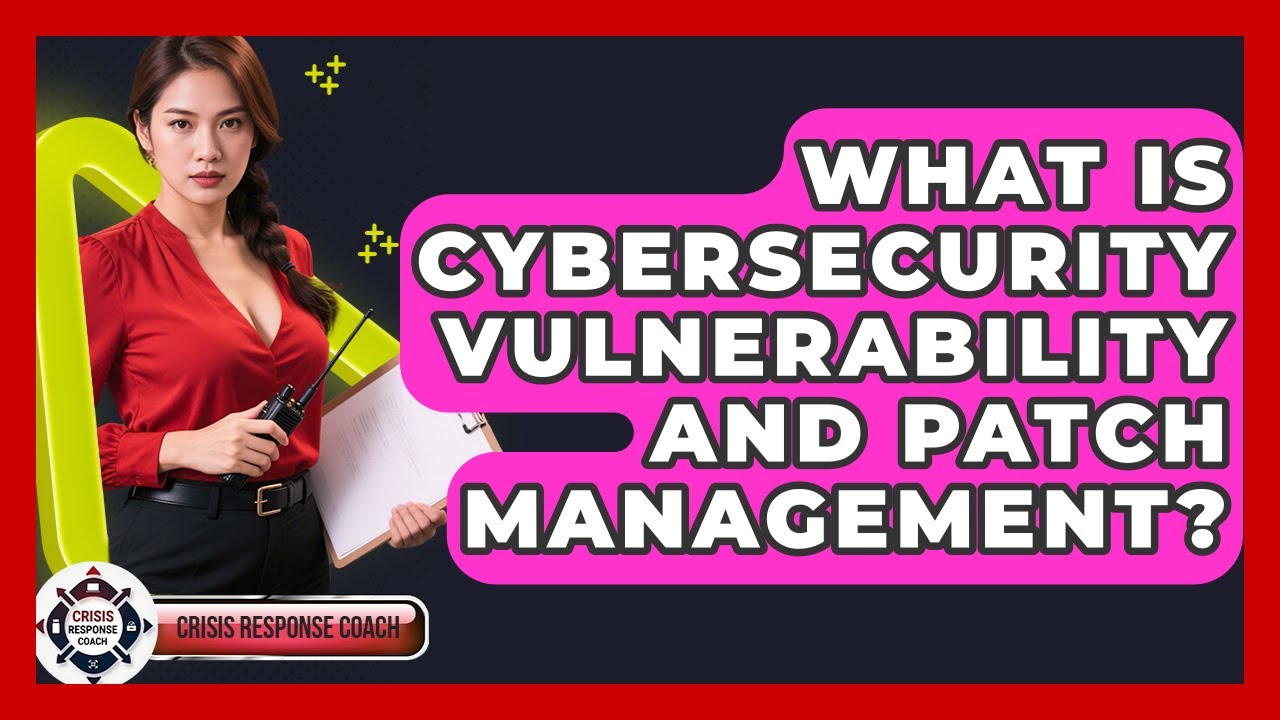 What Is Cybersecurity Vulnerability And Patch Management? - Crisis Response Coach