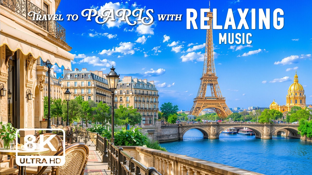 Paris France in 8K - Incredible City Scenes & Hidden Gems