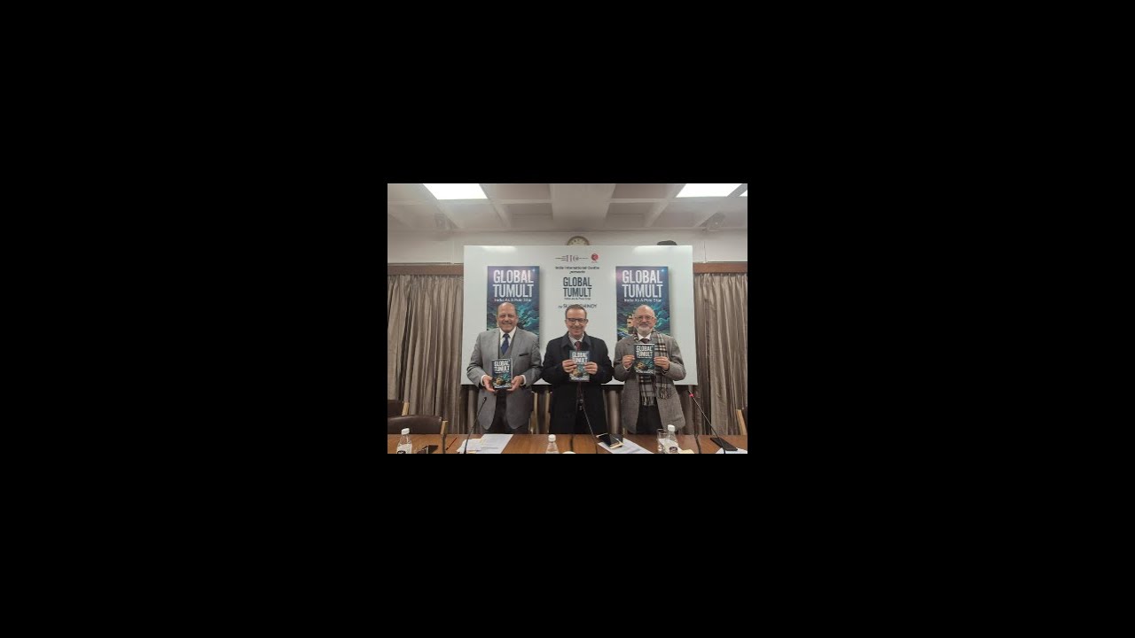 Book Discussion : Global Tumult By Amb Sujan Chinoy