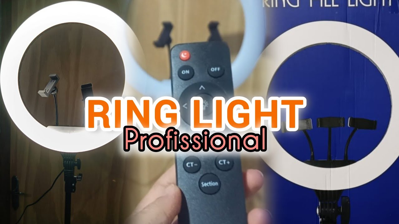  ✨️GANHEI✨️ / RING LIGHT 18  polegadas - ganhei uma ring light do meu Esposo ❤️