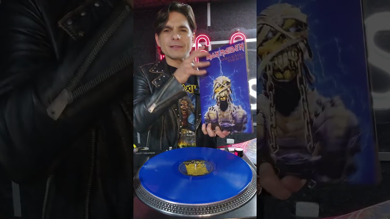 Radiografía con Fer Núñez Unboxing Iron Maiden Live After Death Edición 40 aniversario vinilo color