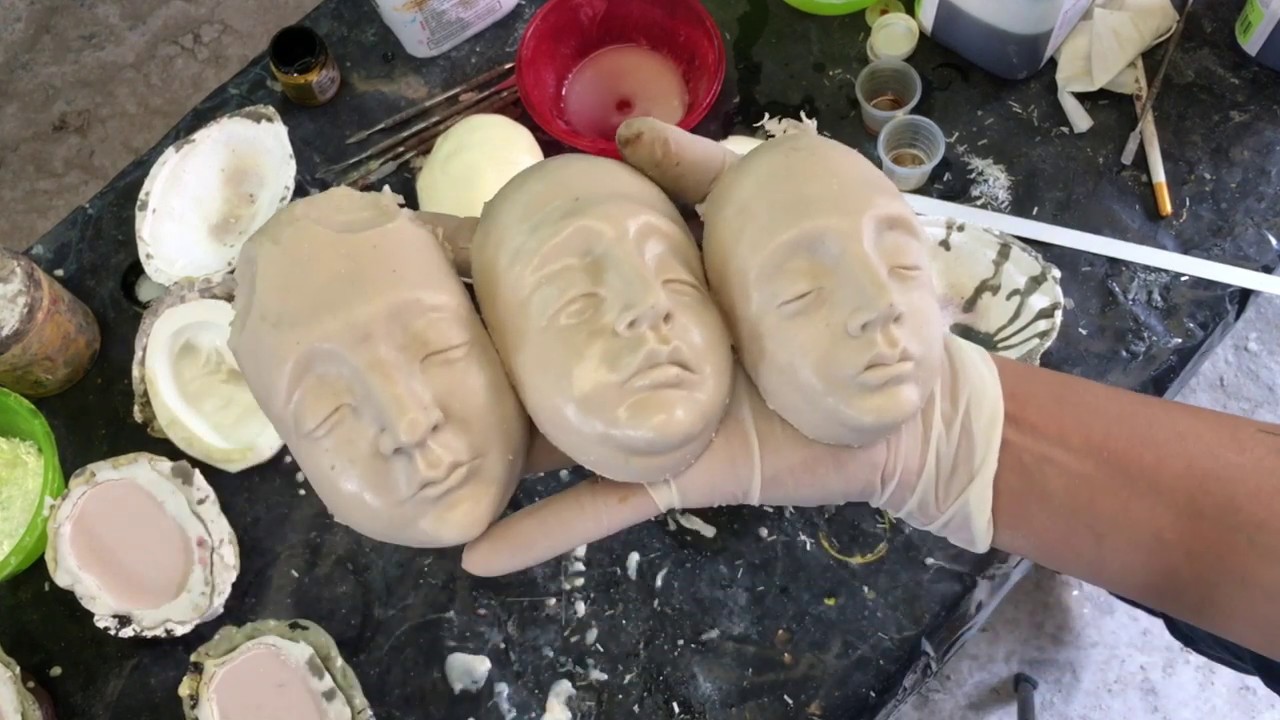 Como hacer una escultura con resina y fibra de vidrio (pieza hueca) - clase gratuita