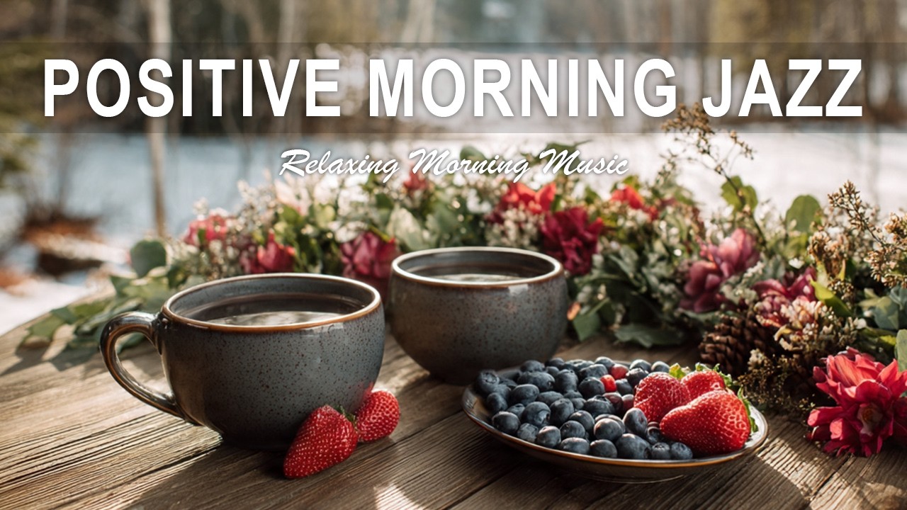Positive Morning Jazz – Smooth Piano Jazz & Gentle Bossa Nova for Relax, Work & Study ☕🎹