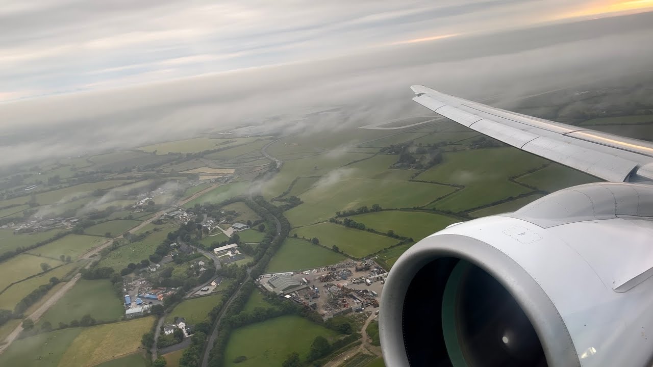 KLM Cityhopper Embraer E195-E2 Takeoff from Dublin Airport
