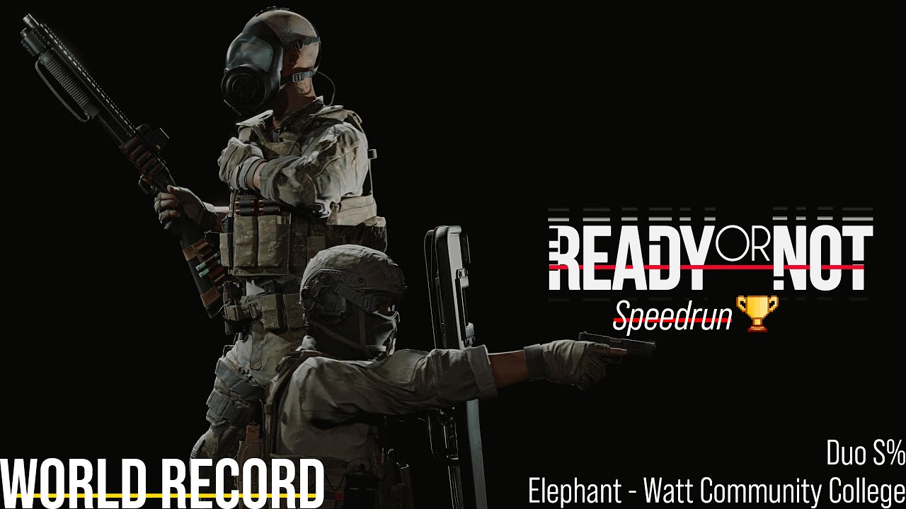 [Ready or Not] Elephant Duo S Rank Speedrun (World Record)