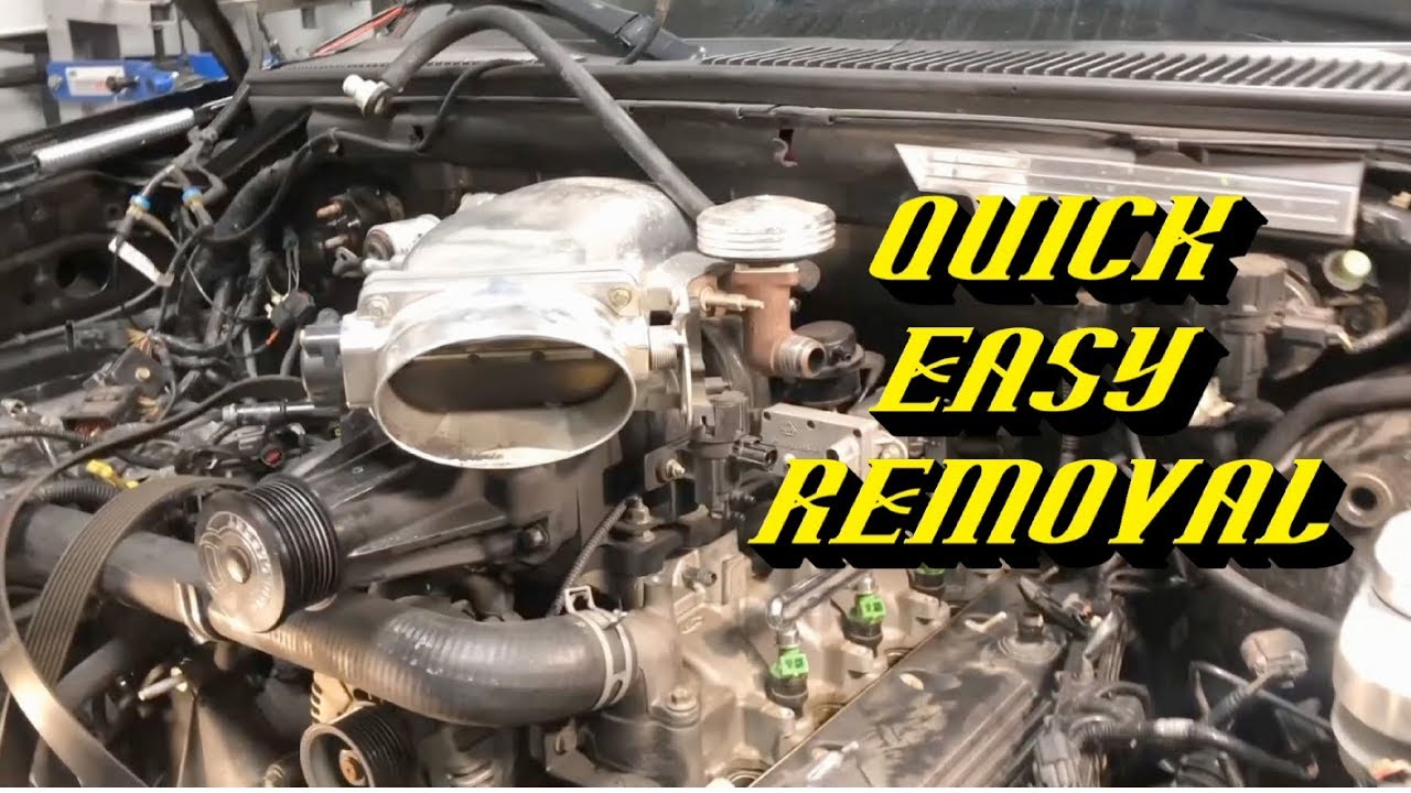 Ford Factory Supercharged Engines: Crankshaft Supercharger Pulley Removal Trick!
