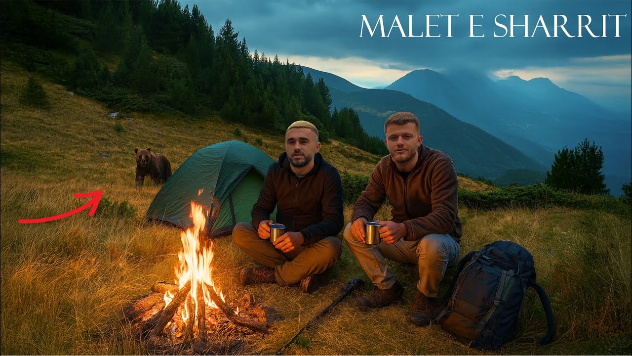 Camping në Malet e Sharrit me Musafirin Tonë Arushën | Dyshja n’Natyrë