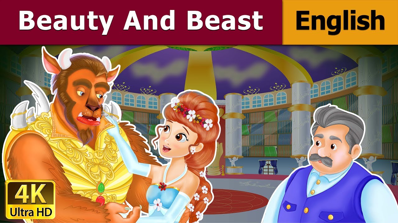 Beauty and the Beast in English | Story | 