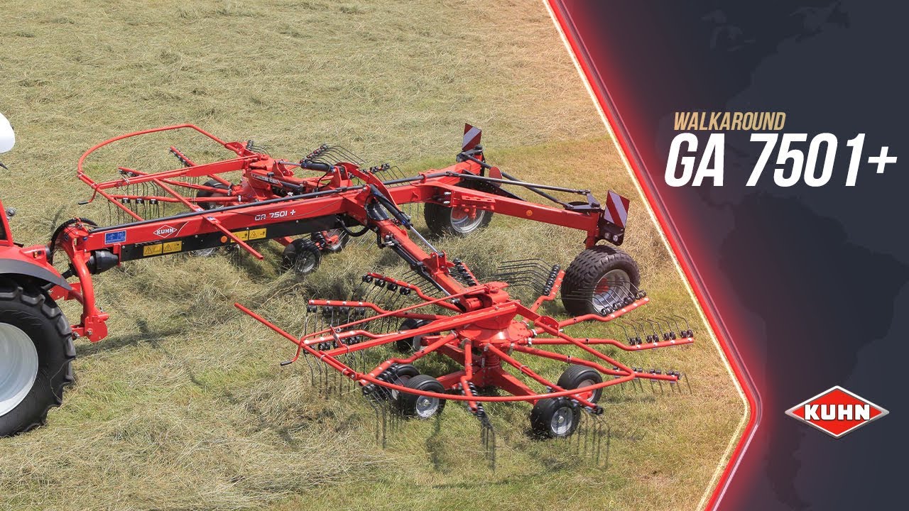 Walkaround |  Enleirador | KUHN GA7501+