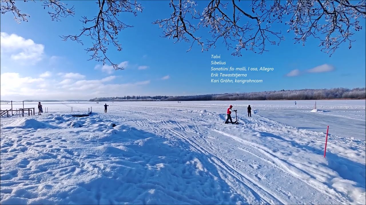 Talvi, Sibelius, Sonatiini fis molli, I osa, Allegro, Erik Tawaststjerna, Kari Gröhn, karigrohncom