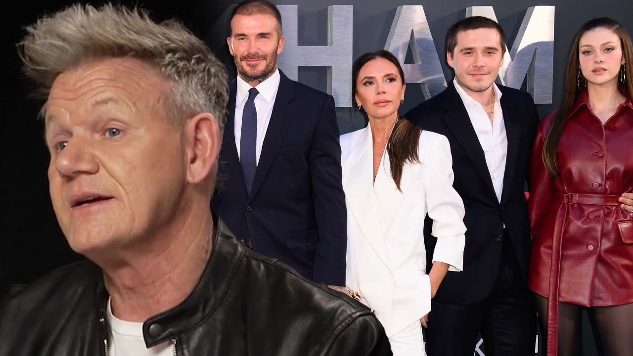 Beckham Family Feud: Gordon Ramsay DEFENDS David and Victoria After Catering Brooklyn's Wedding!