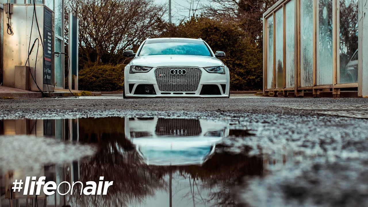 Audi RS4 on Air Suspension - #LifeOnAir