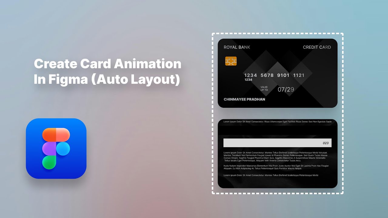 Create Card Animation In Figma (Auto Layout) - Tutorial