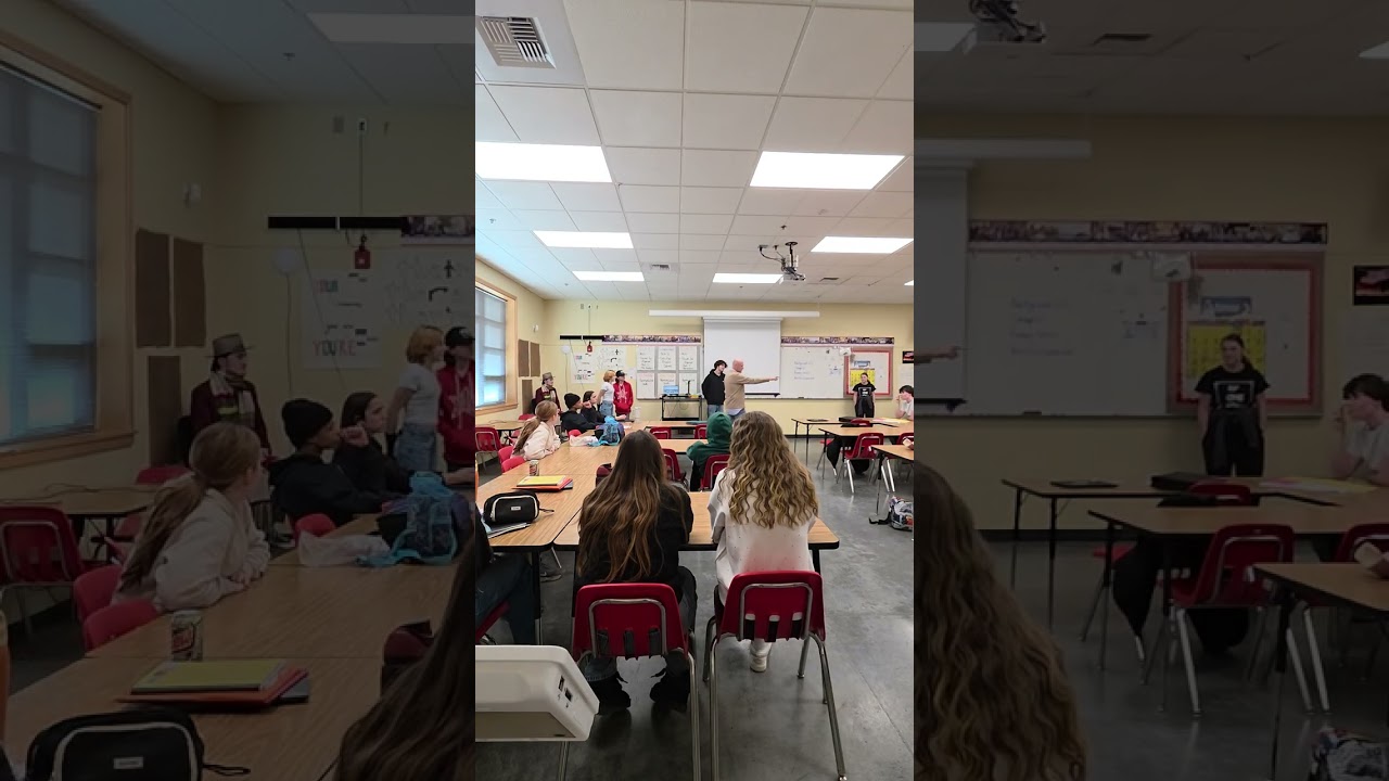 How a bill becomes a law with Dufur High School. 