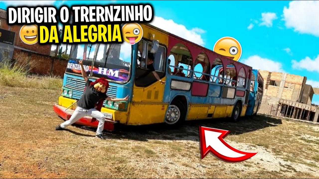 Cruzei  Marcha  no trenzinho da alegria 😂😂😂