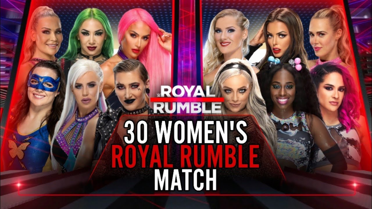 WWE 2K20 ROYAL RUMBLE 30 WOMEN'S ROYAL RUMBLE MATCH