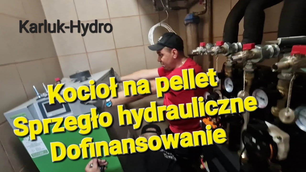 Kocioł na pellet, sprzegło hydrauliczne, dofinansowania.