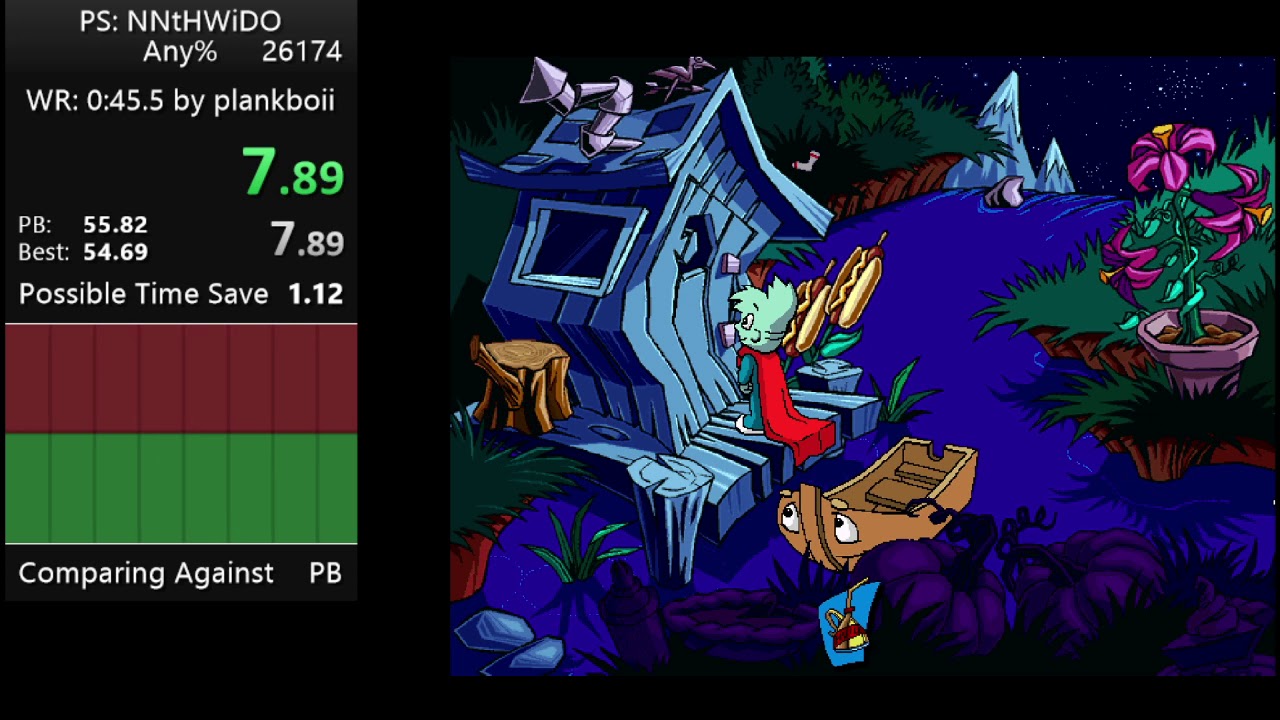 Pajama Sam 1 Speedrun in 54.40