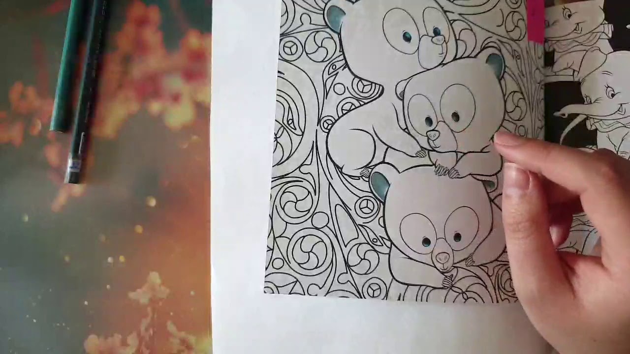 live coloriage #9 test museum caran d'ache