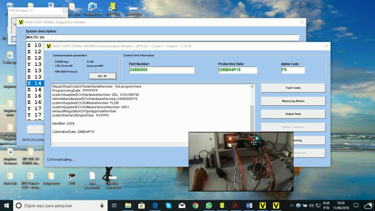 Op - com Plus Interface de Diagnostico