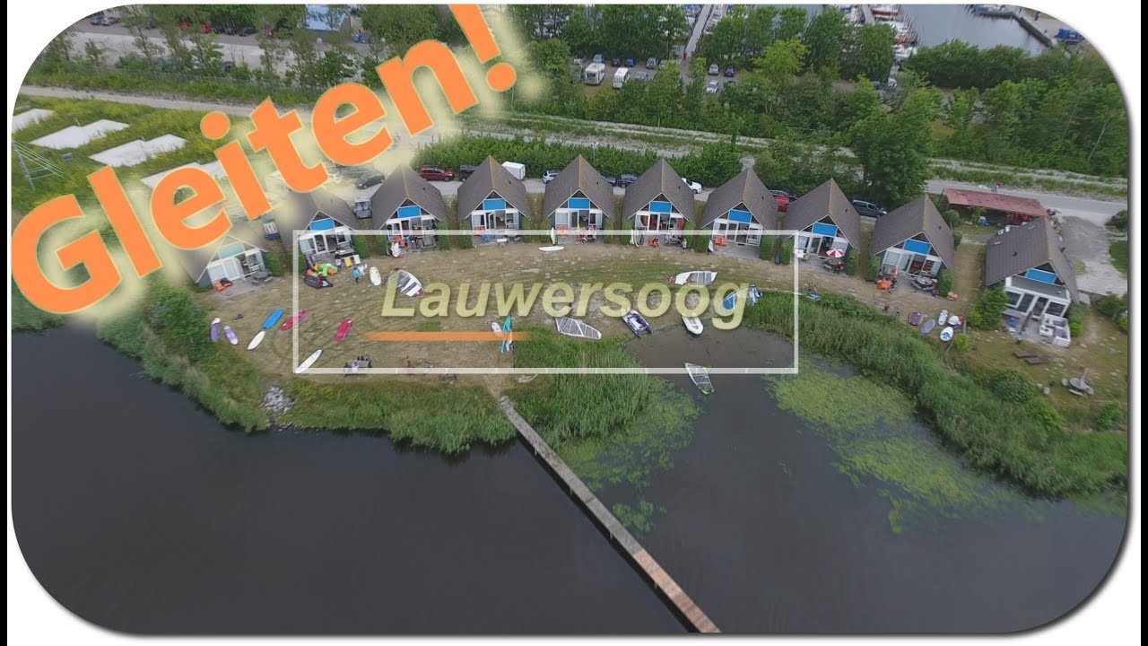 Windsurfing in Lauwersoog 2017 | drone shots| FullHD |