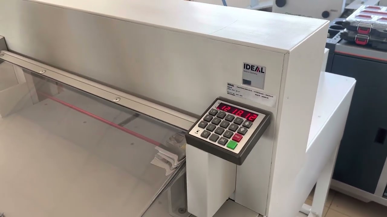 Ideal 6550-95 EP guillotine