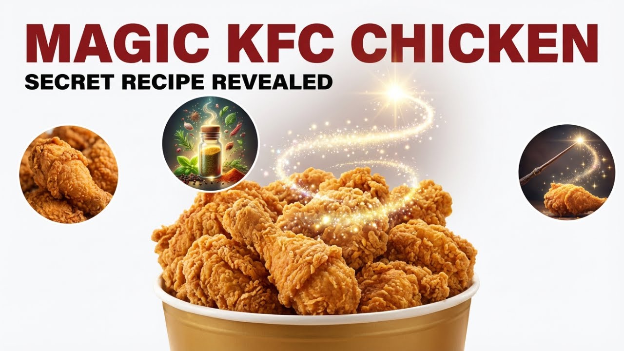 Μαγειρέψαμε κοτόπουλο σαν το KFC με ΜΑΓΙΕΥΤΙΚΗ συνταγή!