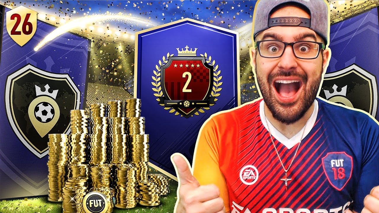 О боже, моя вторая награда в мире!! FIFA 18 Road To Fut Champions! Ultimate Team #26 RTG
