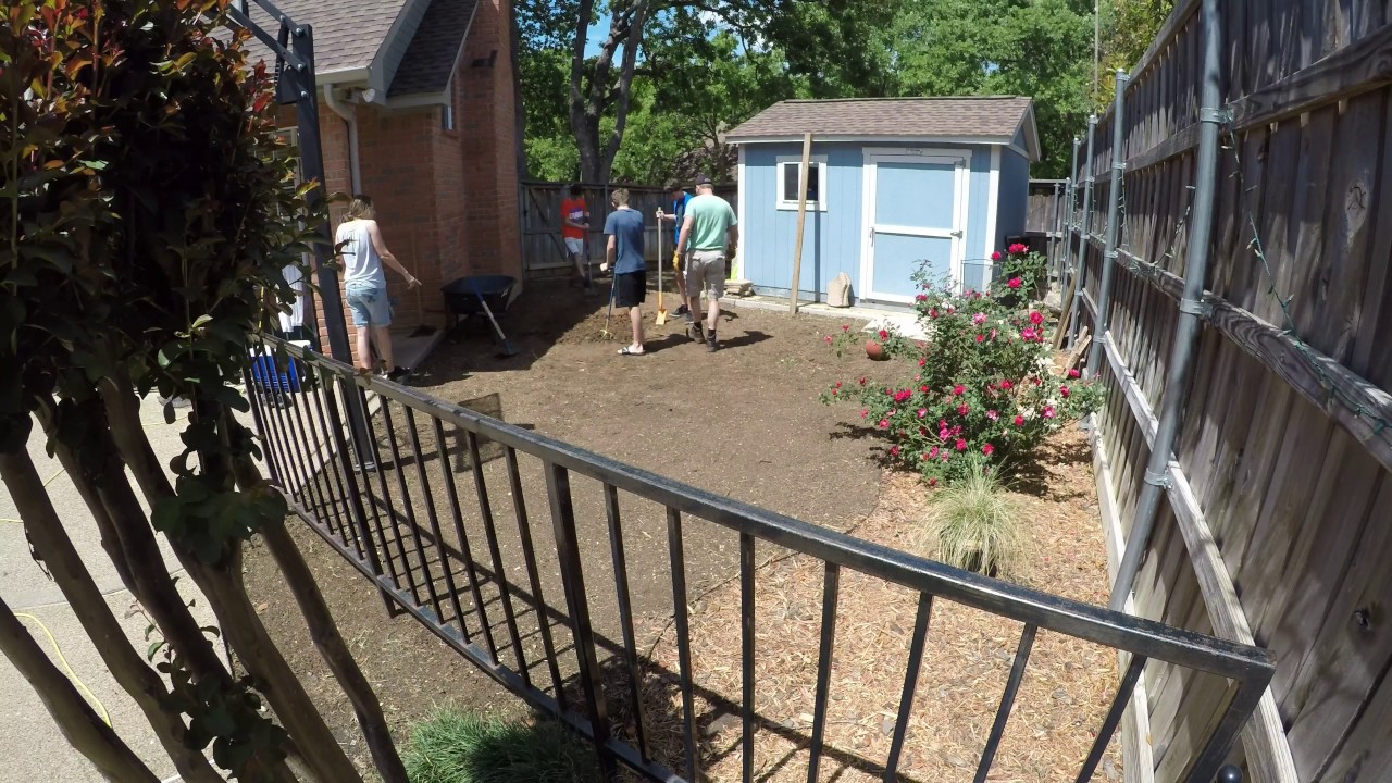 Side Yard Time lapse