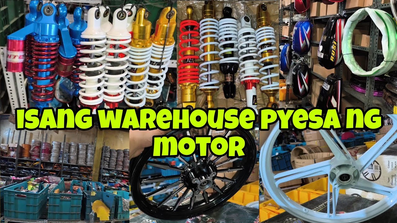 Bilihan ng murang pyesa ng motor sa bocaue bulacan | isang warehouse na motor parts