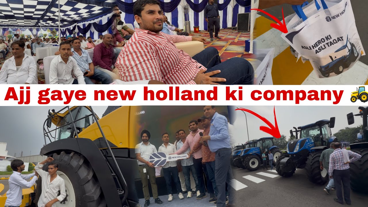 Aaj gaye new holland🚜ki campany tactar dek ne new holland t7 315hp😱 system hang ￼