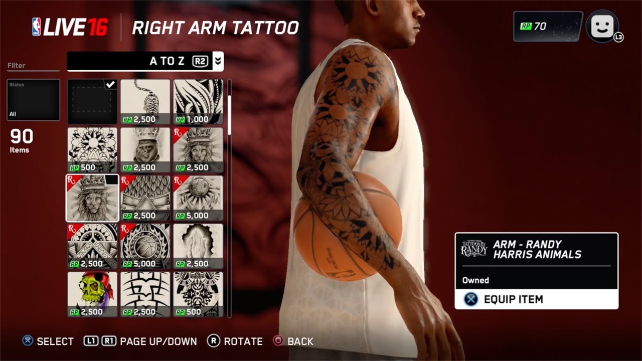 NBA LIVE 16 TATTOO SHOP REVEAL TRAILER!!