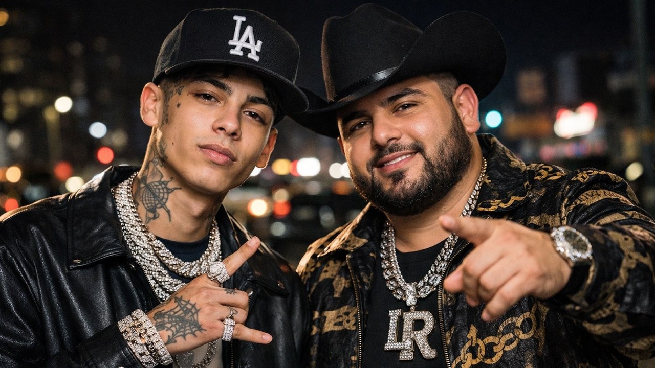 Natanael Cano & Luis R Conriquez - Riesgo Negro 🌴 Los Mejores Corridos Belicos Mix Tumbados 2026