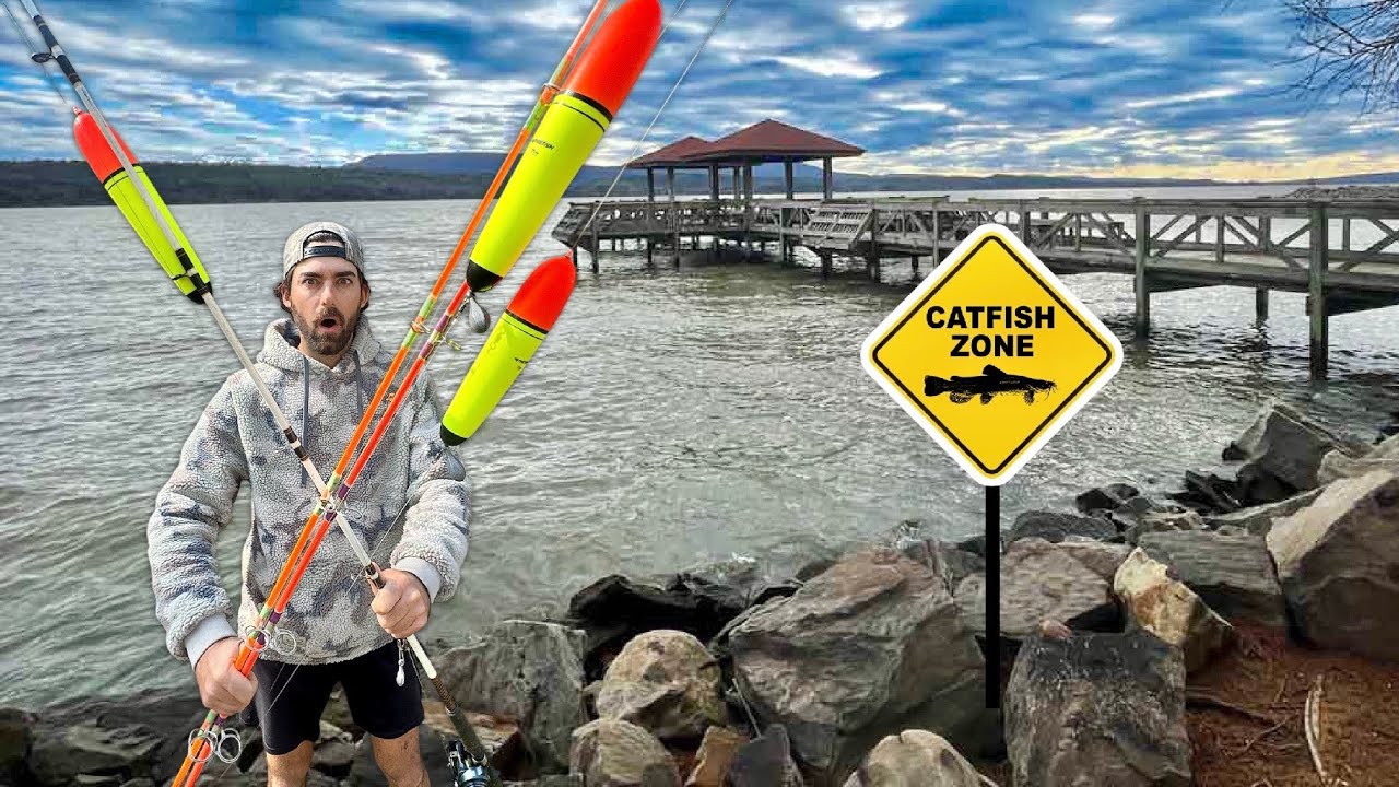 GIANT BOBBER FISHING For The FATTEST CATFISH We've Ever Seen