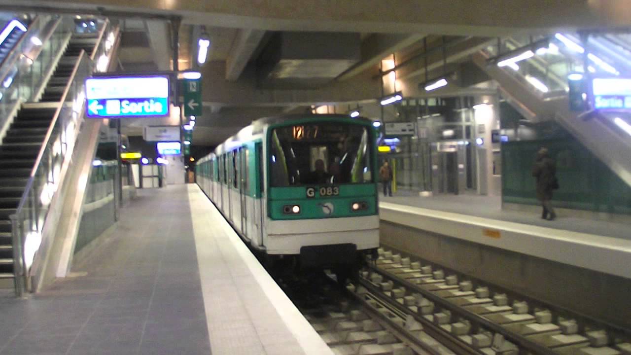 Métro RATP MF67 Ligne 12 à Aubervilliers Front Populaire (2)