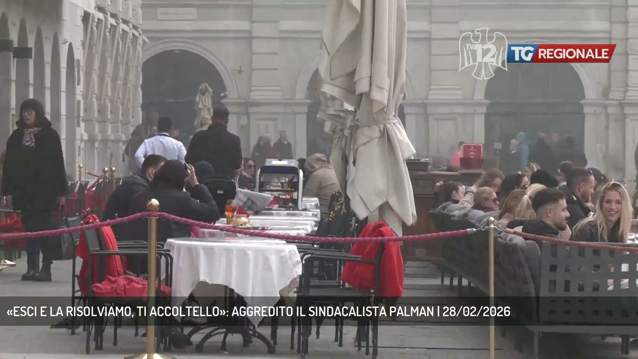 «ESCI E LA RISOLVIAMO, TI ACCOLTELLO»: AGGREDITO IL SINDACALISTA PALMAN | 28/02/2026