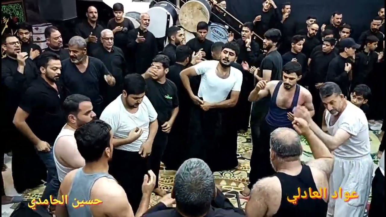 نزلة/ليث الزبيدي/ موكب شباب علي الاكبر الكوفة العلوية.       حسين الحامدي