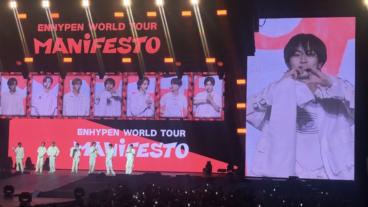 Ment 5: Happy Birthday, Jungwon! (ENHYPEN MANIFESTO in Manila Day 1) | 230203 FANCAM