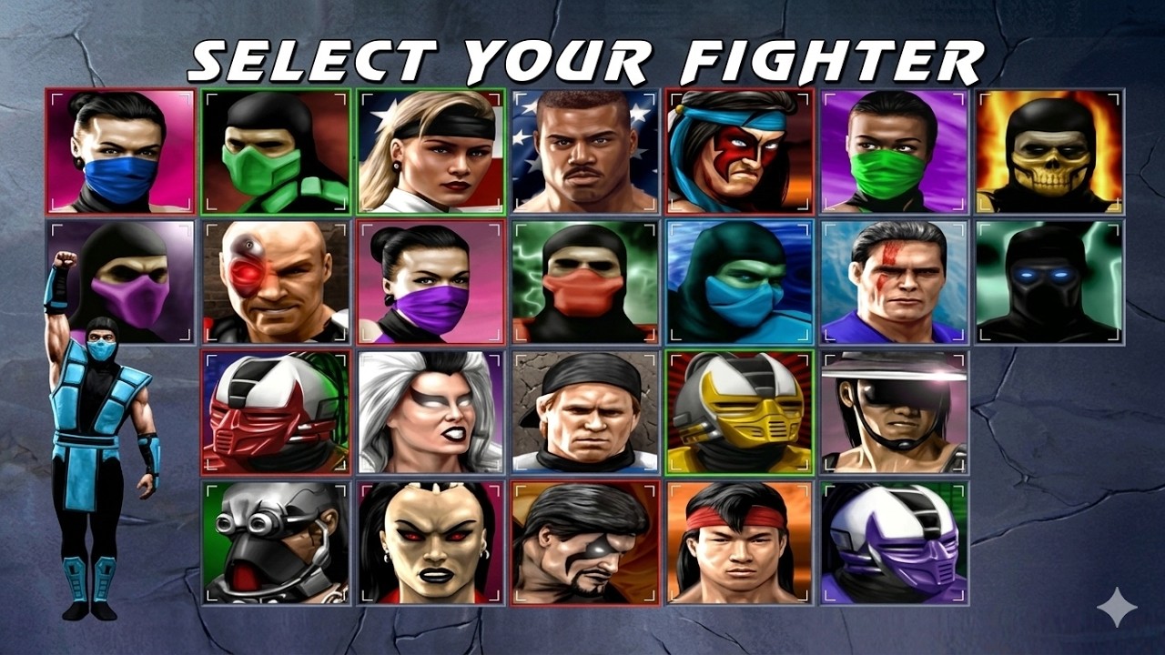 Ultimate Mortal Kombat 3 (MK Komplete Edition) Sub Zero Gameplay Playthrough 