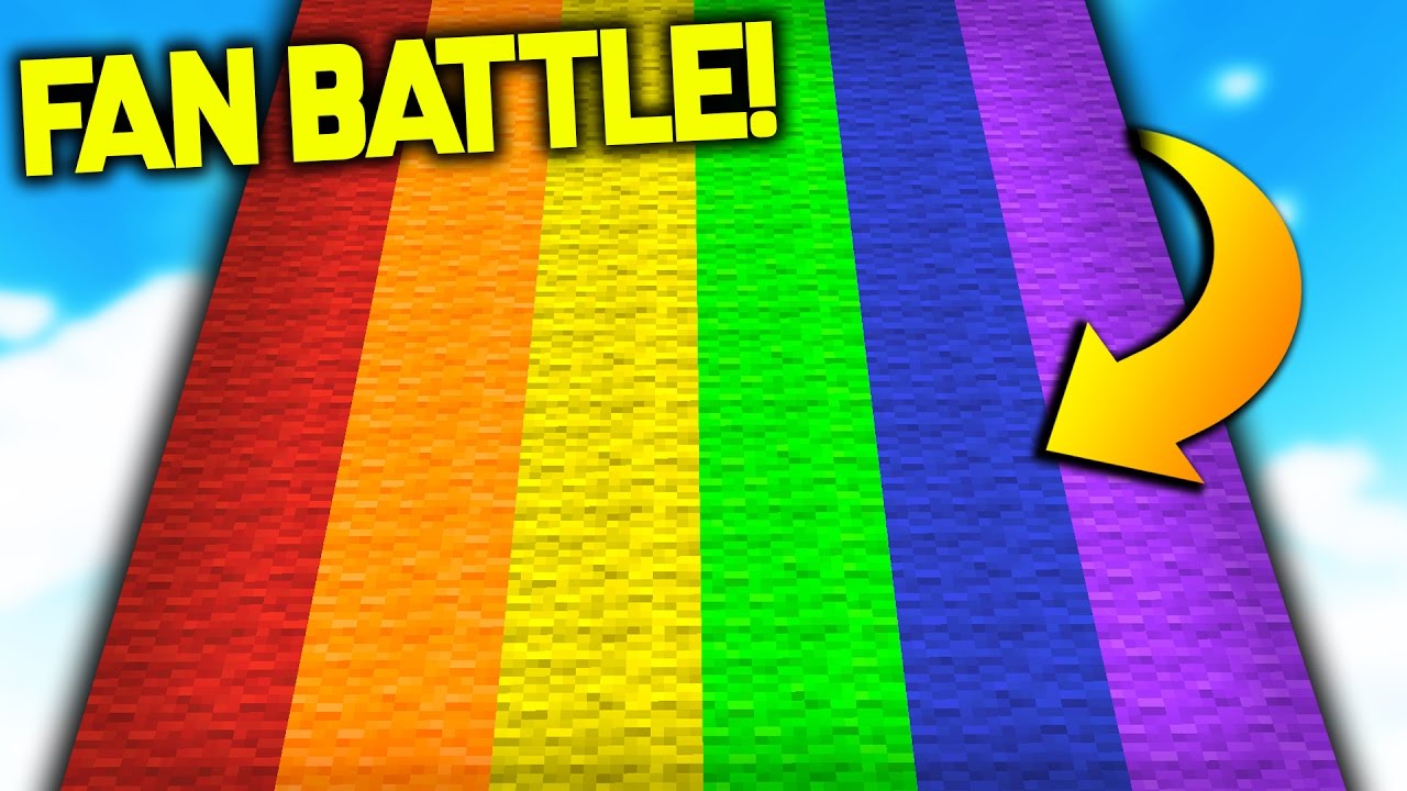 50 VS 3 - CAPTURE THE WOOL FAN BATTLE! with PrestonPlayz & Vikkstar123