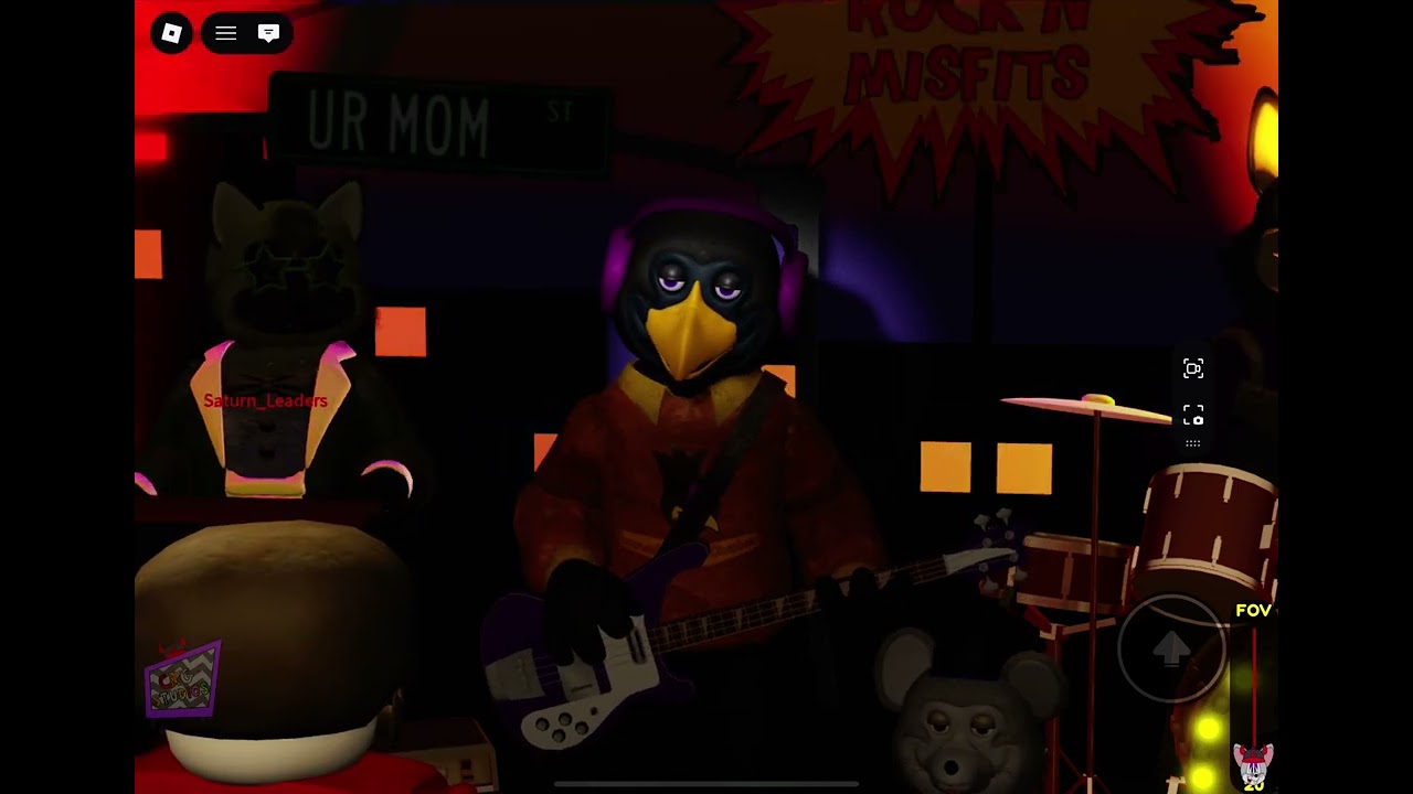 ROBLOX Cyber & The Rockin' Misfits - Light My Fire - Cyber’s Pizza & Chicken Zone Paradise, Arizona 